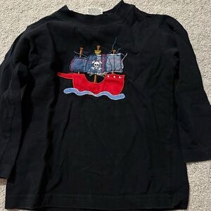 Nautical Adventure Long Sleeve Kids Tee